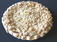 Pie Town Peach Pie with a Crumb Crust